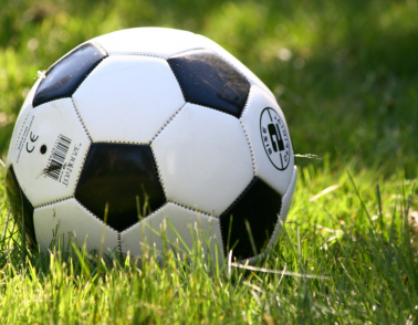 Team St Andrew's play mental health football match