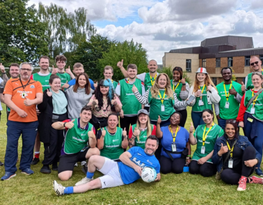 Ricoh raises £400 at St Andrew's football fundraiser 